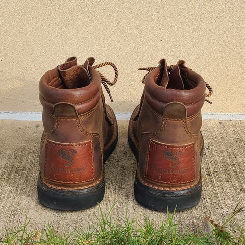 View photo of The Courteney Boot Company Safari (custom) in Mossop Leather - Dark Brown Bovine