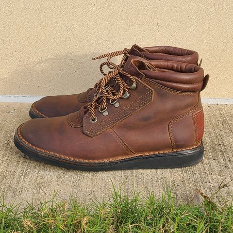 View photo of The Courteney Boot Company Safari (custom) in Mossop Leather - Dark Brown Bovine