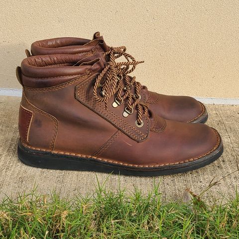 View photo of The Courteney Boot Company Safari (custom) in Mossop Leather - Dark Brown Bovine