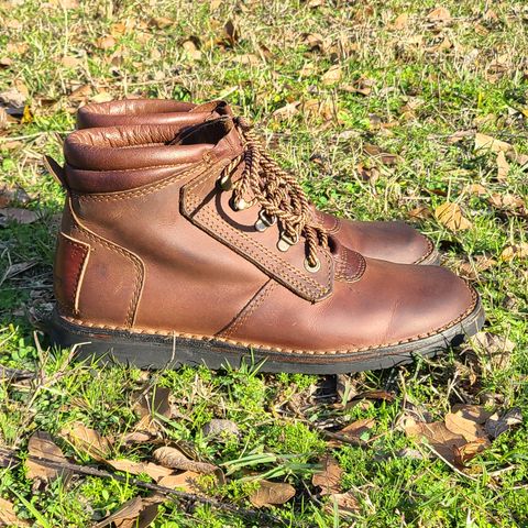 View photo of The Courteney Boot Company Safari (custom) in Mossop Leather - Dark Brown Bovine