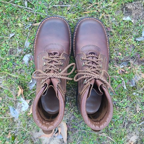 View photo of The Courteney Boot Company Safari (custom) in Mossop Leather - Dark Brown Bovine