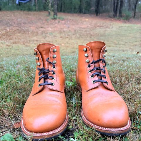 Grant Stone Diesel Boot in Horween Tan Essex