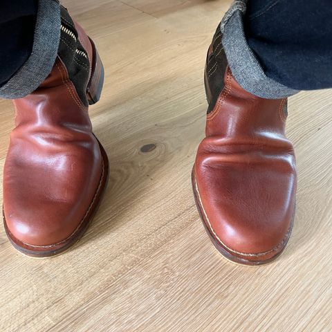DIY Zip Boot in S.B Foot - Unknown & C.F. Stead Loden Repello Calf Suede