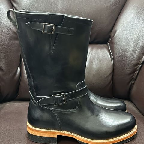 BLKBRD Engineer in Maryam Black Horsehide