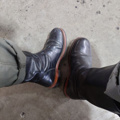 BLKBRD Engineer in Maryam Black Horsehide