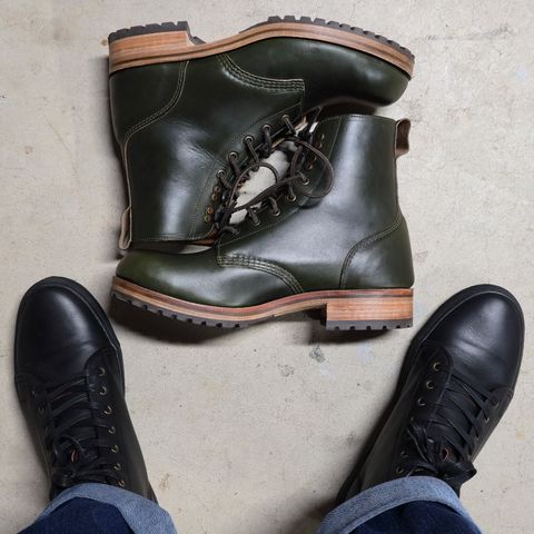 GORAL Buxton in Horween Chromexcel Forest Green