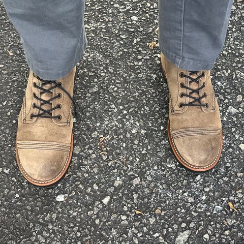 Red Wing Iron Ranger in S.B. Foot Slate Muleskinner