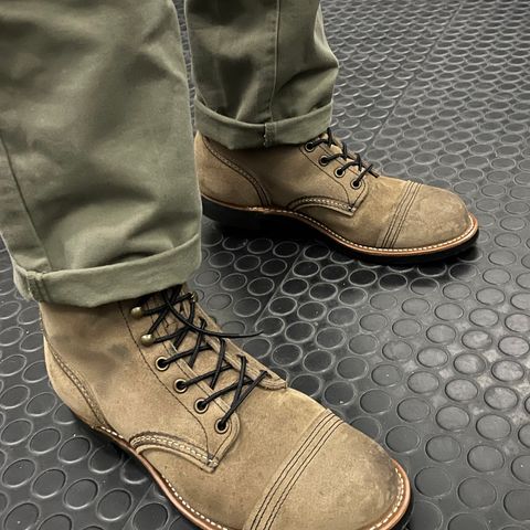 Red Wing Iron Ranger in S.B. Foot Slate Muleskinner