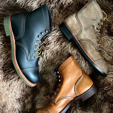 Red Wing Iron Ranger in S.B. Foot Slate Muleskinner