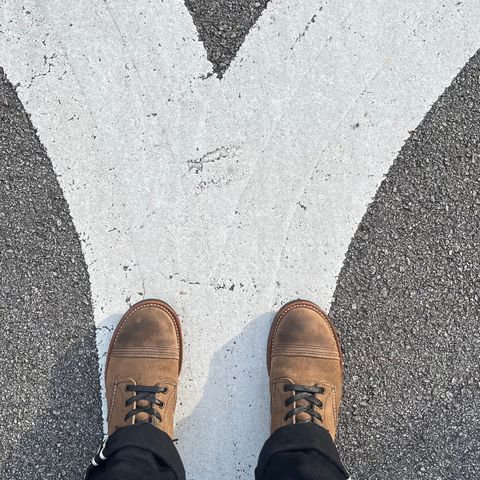 Red Wing Iron Ranger in S.B. Foot Slate Muleskinner