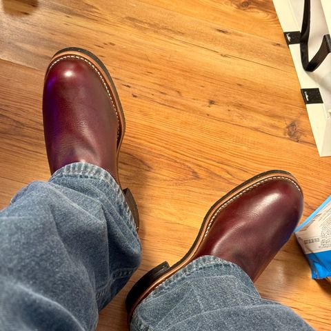 Chippewa 7" Engineer Boot in Brunette Waterproof Full Grain