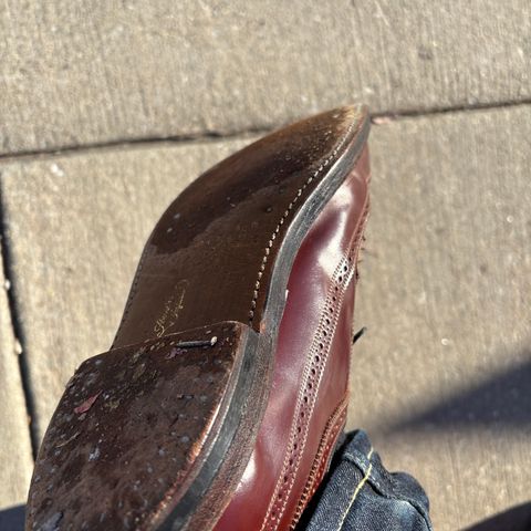 Florsheim Imperial Kenmoor 93605 in Horween Color 4 Shell Cordovan