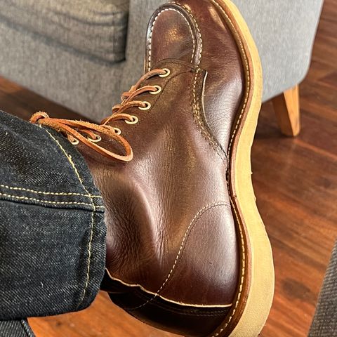 Red Wing 6-Inch Classic Moc in S.B. Foot Briar Oil Slick