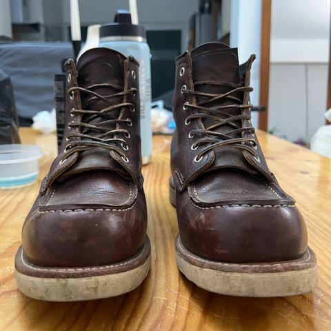 Red Wing 6-Inch Classic Moc in S.B. Foot Briar Oil Slick