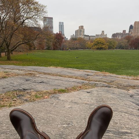 White's Stockman Pull-On in Horween Chromexcel Overdyed Black