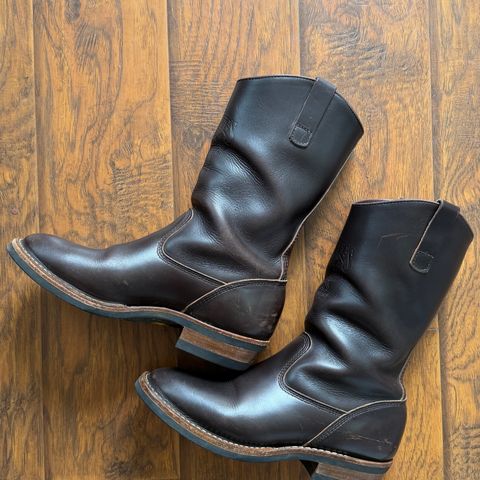 White's Stockman Pull-On in Horween Chromexcel Overdyed Black