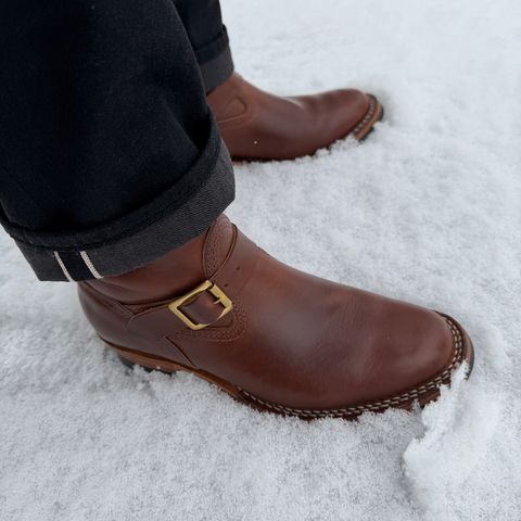 Wesco Mister Lou in Horween Mahogany Chromexcel