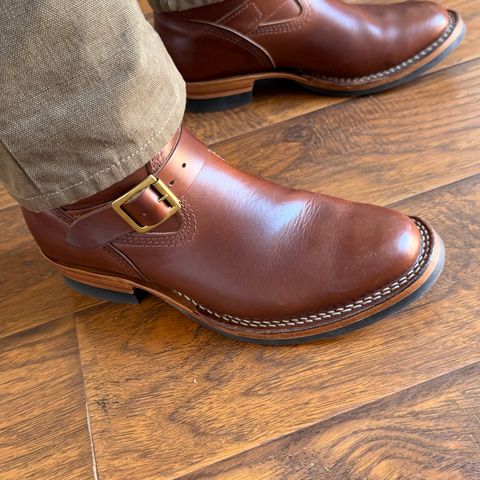 Wesco Mister Lou in Horween Mahogany Chromexcel