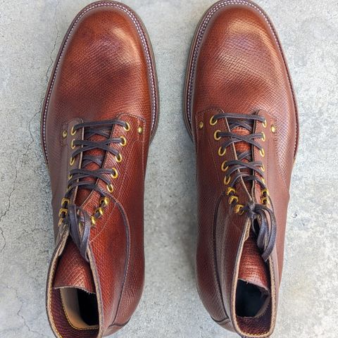 Iron Boots Type 1 in Horween Pioneer Hatchgrain