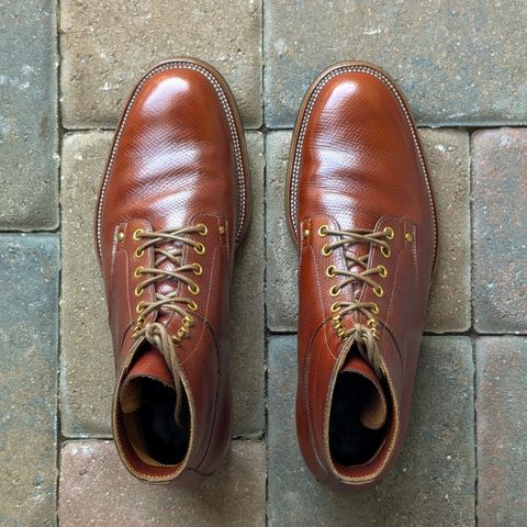 Iron Boots Type 1 in Horween Pioneer Hatchgrain