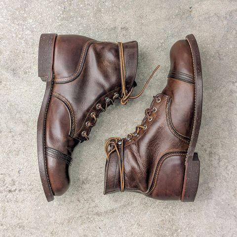 Red Wing Iron Ranger in S.B. Foot Amber Harness