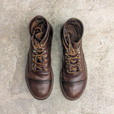 Red Wing Iron Ranger in S.B. Foot Amber Harness