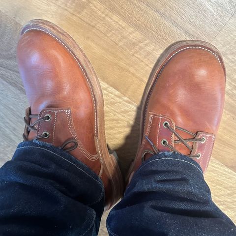 DIY Service Boot in Horween English Tan Dublin