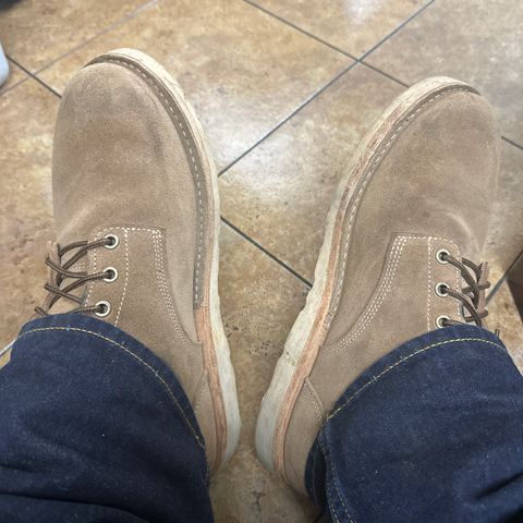 DIY Custom Model in Horween Natural Chromexcel Roughout