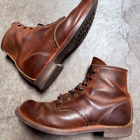 Red Wing Blacksmith in S.B. Foot Copper Rough and Tough