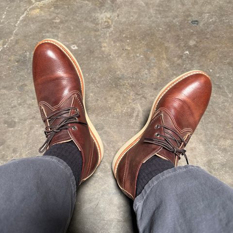 Red Wing Work Chukka in S.B. Foot Briar Oil Slick