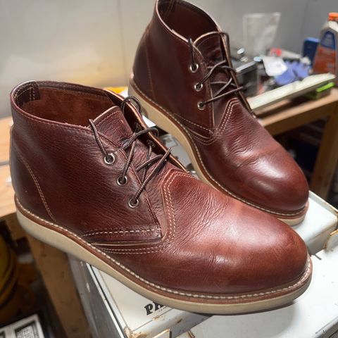 Red Wing Work Chukka in S.B. Foot Briar Oil Slick