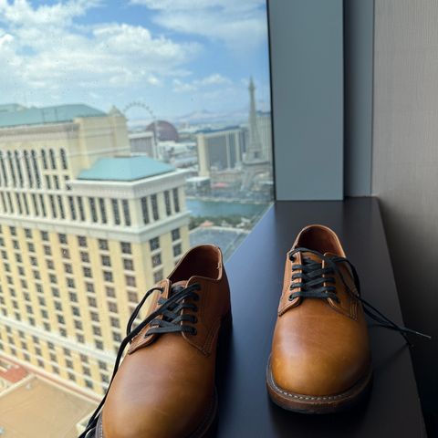 Red Wing Beckman Oxford in S.B. Foot Chestnut Featherstone