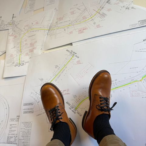 Red Wing Beckman Oxford in S.B. Foot Chestnut Featherstone