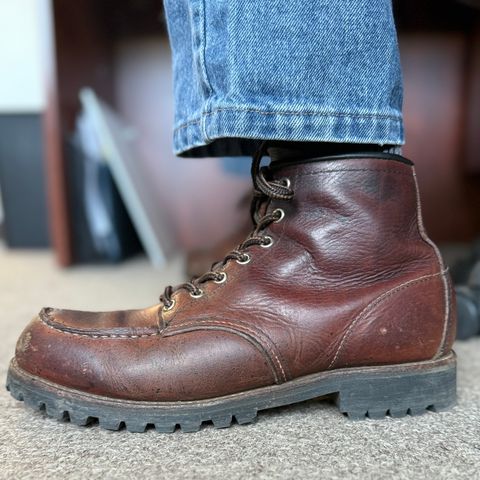 Red Wing 6-Inch Classic Moc in S.B. Foot Briar Oil Slick