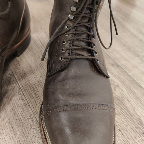 Viberg Service Boot in Maryam Moss Horsebutt