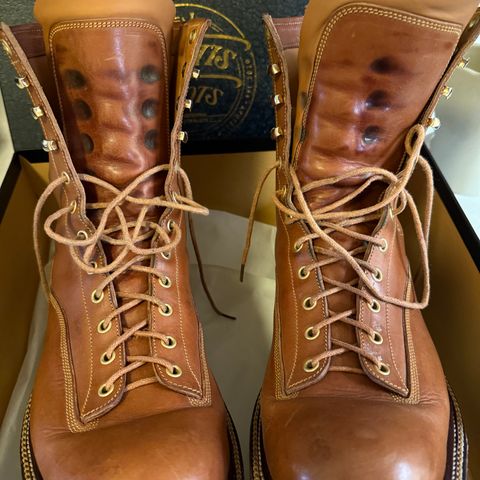 View photo of Fortis Boots Goldrush in Badalassi Carlo Cognac Minerva