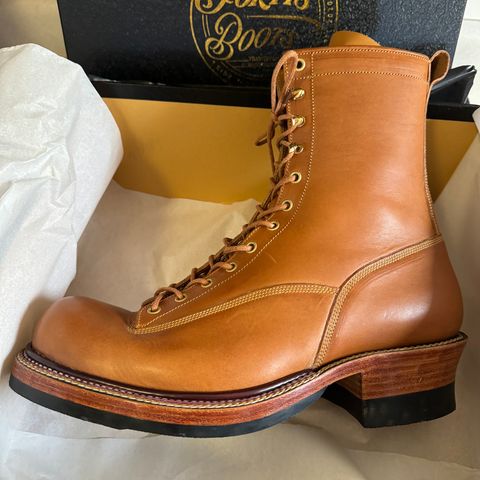 View photo of Fortis Boots Goldrush in Badalassi Carlo Cognac Minerva