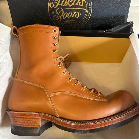 View photo of Fortis Boots Goldrush in Badalassi Carlo Cognac Minerva