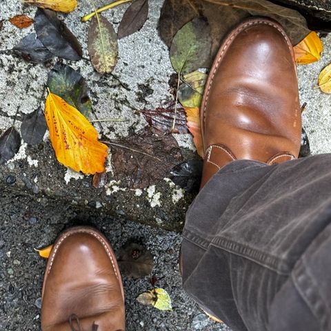White's Kinney Chukka in Horween Natural Chromexcel