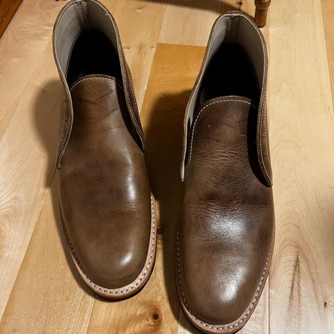 White's Kinney Chukka in Horween Natural Chromexcel