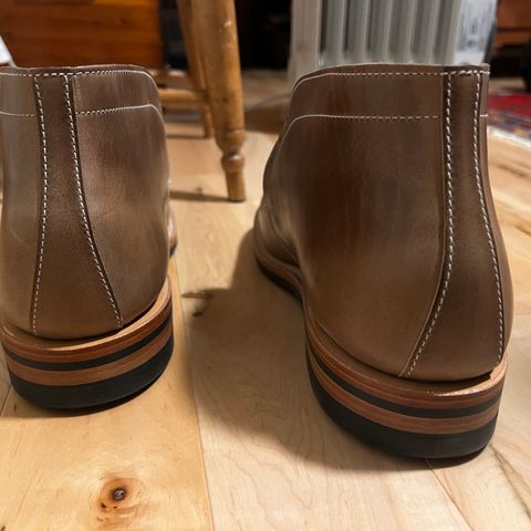 White's Kinney Chukka in Horween Natural Chromexcel