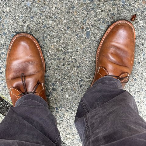 White's Kinney Chukka in Horween Natural Chromexcel
