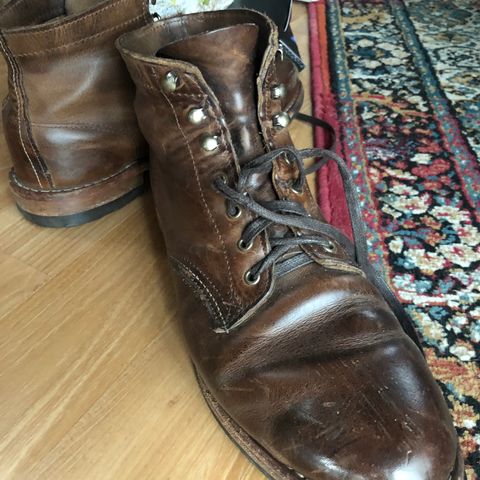 Wolverine 1000 Mile Evans Boot in Horween Stone Chromexcel