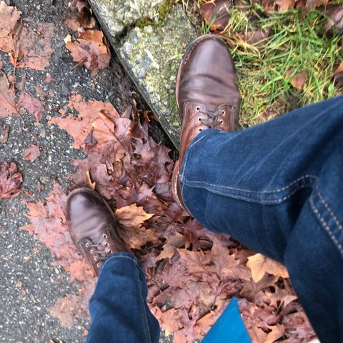 Wolverine 1000 Mile Evans Boot in Horween Stone Chromexcel