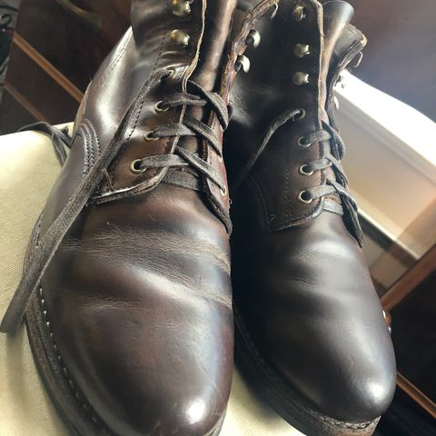 Wolverine 1000 Mile Evans Boot in Horween Stone Chromexcel