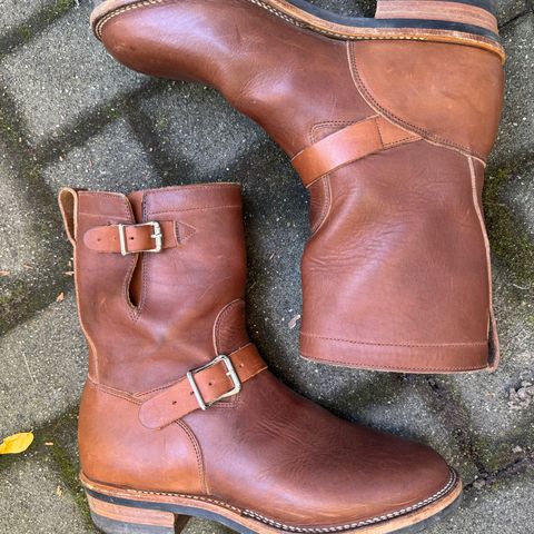 Viberg Engineer in Horween Crust Chromexcel