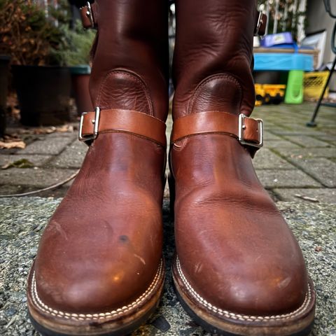 Viberg Engineer in Horween Crust Chromexcel