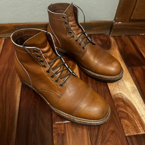 Viberg Service Boot BCT in Horween Oak Chromepak