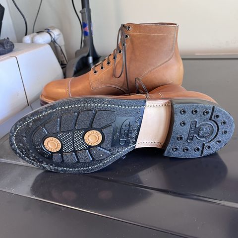 Viberg Service Boot BCT in Horween Oak Chromepak