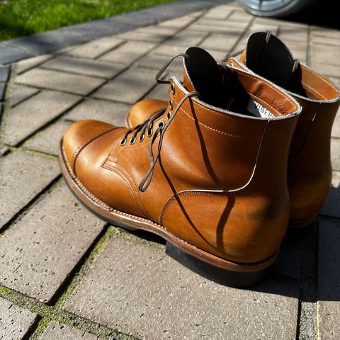Viberg Service Boot BCT in Horween Oak Chromepak